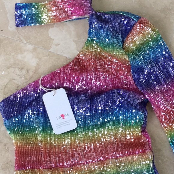 Mini sequin dress - Picture 2 of 5